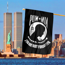 Load image into Gallery viewer, POW MIA - You Are Not Forgotten House Flag