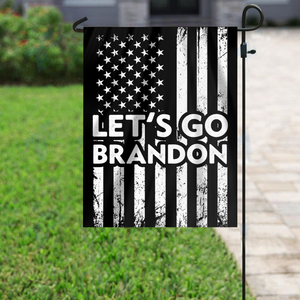 USA Flag - Let's Go Brandon House Flag