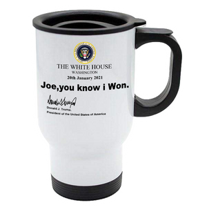 Joe You Know I Won Mug - White Travel Mug