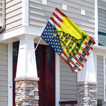 Load image into Gallery viewer, DTOM USA Gadsden House Flag (RTL)