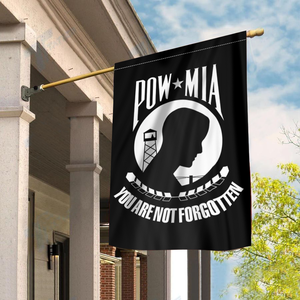 POW MIA - You Are Not Forgotten House Flag