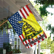 Load image into Gallery viewer, DTOM USA Gadsden House Flag (RTL)