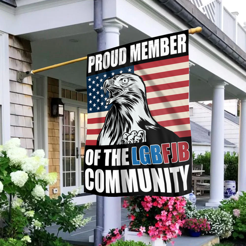 Proud Member of the LGBFJB Community House Flag (RTL)