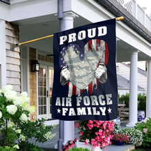 Load image into Gallery viewer, Proud Air Force Family House Flag