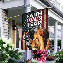 Load image into Gallery viewer, Faith Over Fear House Flag