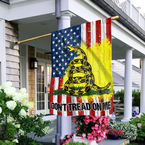 DTOM USA Gadsden House Flag (RTL)