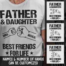 Load image into Gallery viewer, Father &amp; Daughter Personalized T-shirt