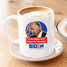 Load image into Gallery viewer, Forgetful Biden 11 oz. White Mug