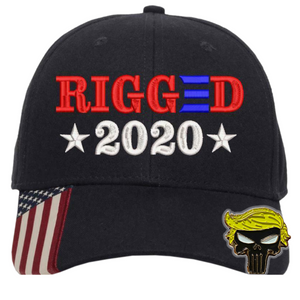 Rigged 2020 Embroidered Hat with Punisher Pin