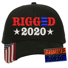 Load image into Gallery viewer, Rigged 2020 Embroidered Hat with T2020 Pin