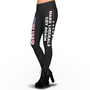 Pre-Release Limited Edition Trump 2024 The Return - Sublimation Leggings