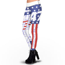 Load image into Gallery viewer, Pre-Release Limited Edition 47 American Flag - Sublimation Leggings
