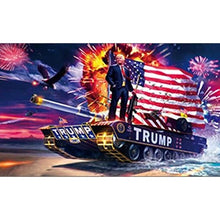 Load image into Gallery viewer, Donald Trump Rare Tank Flag