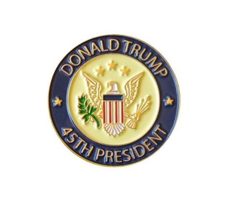 Donald Trump Pin - 45th President Pin