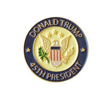 Load image into Gallery viewer, Trump 2020 Camo Hat w/ Trump 45th President Pin and Keep America great Flag
