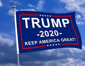 Trump 2020 Camo Hat w/ Trump 2020 Pin and Keep America great Flag