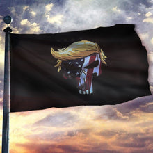Load image into Gallery viewer, Punisher Trump USA Sherpa Blanket 50x60 + Free Matching 3x5 Single Reverse Flag